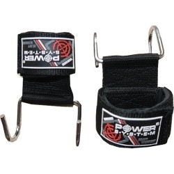 POWER SYSTEM Haki treningowe Heavy Lifting Hooks